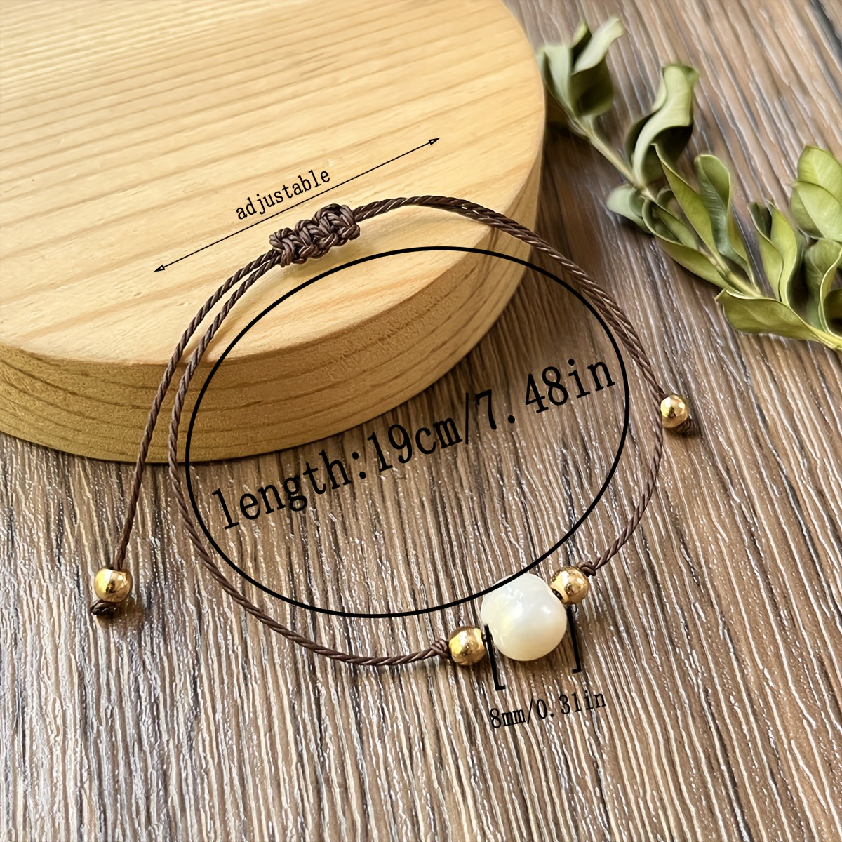 Freshwater Pearls Handwoven Bracelet, Elegant Design